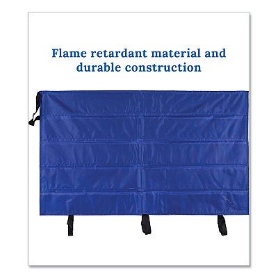 Carson-Dellosa Education Border Storage Pocket Chart, 41" x 24.5", Blue/Clear (CDPCD5652)