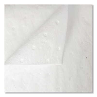 HOSPECO TASKBrand Industrial Oil Only Sorbent Pad, 0.14 gal, 15 x 18, 200/Carton (HOSOSSRBP)