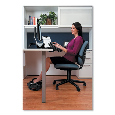 Fellowes Tilt 'n Slide Keyboard Manager With Comfort Glide, 19.5w X 11.5d, Black (8060201)