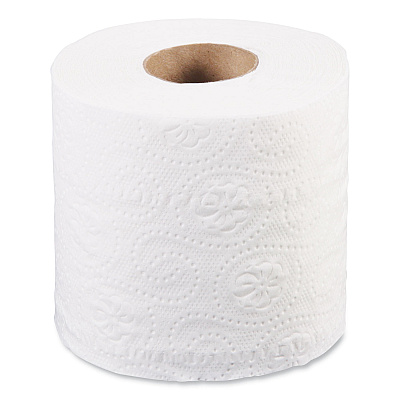 Windsoft Bath Tissue, Septic Safe, Individually Wrapped Rolls, 2-Ply, White, 400 Sheets/Roll, 24 Rolls/Carton (WIN2400)