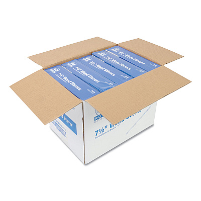 AmerCareRoyal Wood Coffee Stirrers, 7.5" Long, 500/Box, 10 Boxes/Carton (RPPR825CT)