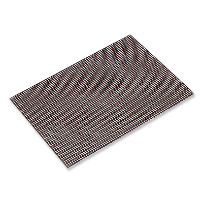 AmerCareRoyal Griddle Screen, Aluminum Oxide, 4 x 5.5, Brown, 20/Pack, 10 Packs/Carton (RPPGS1020)