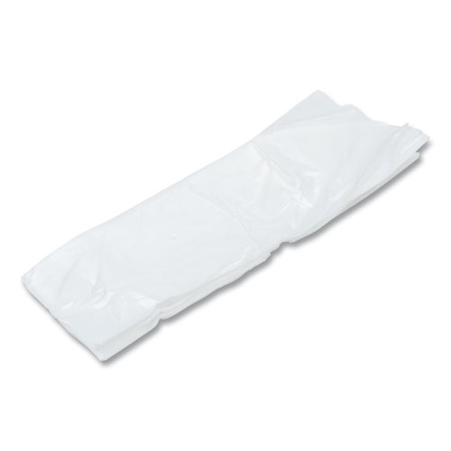 AmerCareRoyal Poly Apron, 28 x 46,  One Size Fits All, White, 100/Pack, 10 Packs/Carton (DA2846)