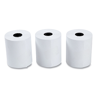 AmerCareRoyal Register Rolls, 3" x 150 ft, White, 30/Carton (RPPBR1300)