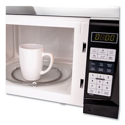 Avanti 0.9 Cu. Ft. Countertop Microwave, 19 x 13.75 x 11, 900 Watts, Black (AVAMT9K1B)