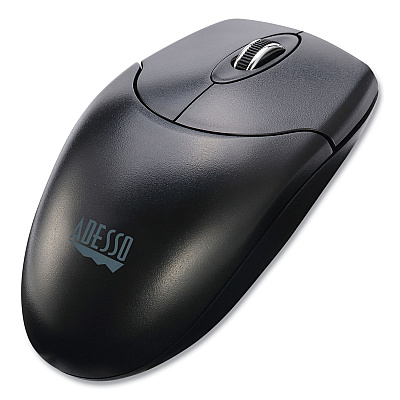 Adesso Wkb1330cb Wireless Desktop Keyboard And Mouse Combo, 2.4 Ghz Frequency/30 Ft Wireless Range, Black