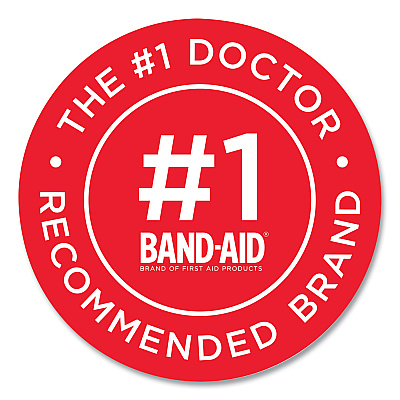 BAND-AID Plastic Adhesive Bandages, 0.75 x 3, 60/Box (JOJ100563500)