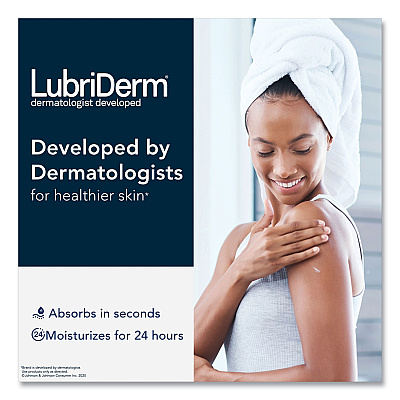 Lubriderm Advanced Therapy Moisturizing Hand/Body Lotion, 16 oz Pump Bottle, 12/Carton (PFI48322)