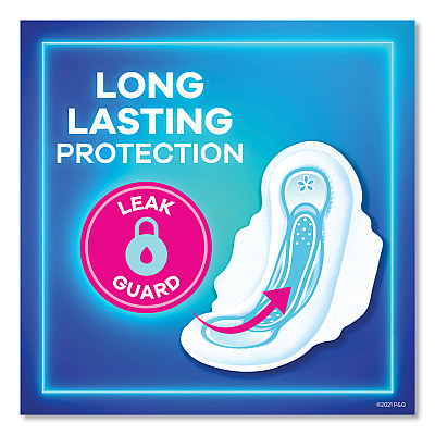 Always Maxi Pads, Extra Heavy Overnight, 20/Pack (PGC17902PK)