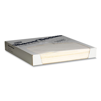 Dixie Menu Tissue Untreated Paper Sheets, 12 x 12, White, 1,000/Pack, 10 Packs/Carton (DXE862491)