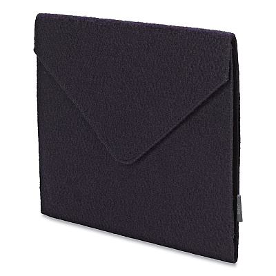 Smead Soft Touch Cloth Expanding Files, 2" Expansion, 1 Section, Snap Closure, Letter Size, Dark Blue (SMD70922)