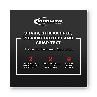 Innovera Remanufactured Yellow High-Yield Ink, Replacement for 972XL (IVRL0S04AN), 7,000 Page-Yield