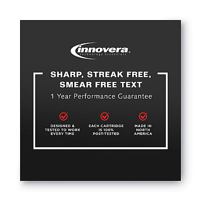 Innovera Remanufactured Black Ink, Replacement for 972 (IVRF6T80AN), 3,500 Page-Yield
