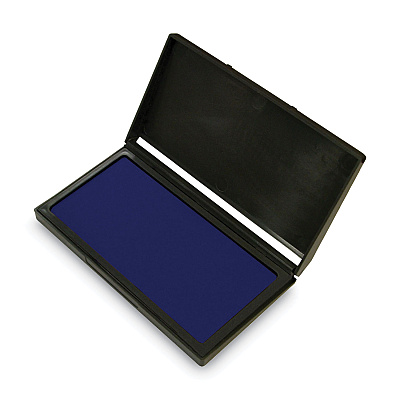 COSCO Microgel Stamp Pad for 2000 PLUS, 6.17" x 3.13", Blue (COS030258)