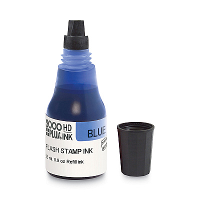 COSCO 2000PLUS Pre-Ink High Definition Refill Ink, Blue, 0.9 oz Bottle, Blue (COS033959)
