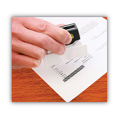 COSCO Secure-I-D Security Stamp, Obscures Area 2.5 x 0.31, Black (COS034590)