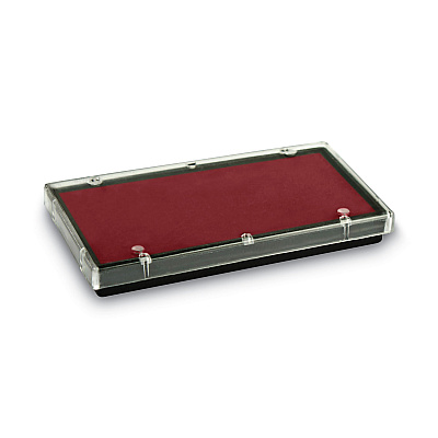 COSCO 2000PLUS Replacement Ink Pad for 2000PLUS 1SI50P, 2.81" x 0.25", Red (COS065479)