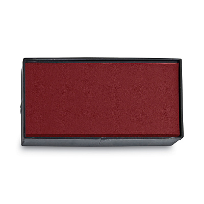COSCO 2000PLUS Replacement Ink Pad for 2000PLUS 1SI15P, 3" x 0.25", Red (COS065488)