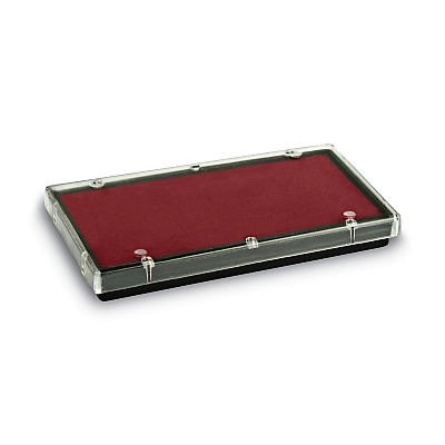 COSCO 2000PLUS Replacement Ink Pad for 2000PLUS 1SI15P, 3" x 0.25", Red (COS065488)