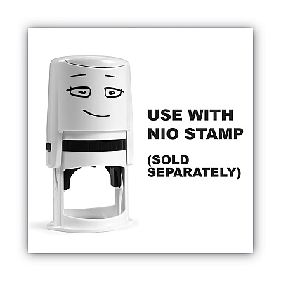 Ink Pad for NIO Stamp with Voucher, 2.75" x 2.75", Brave Red (COS071513)