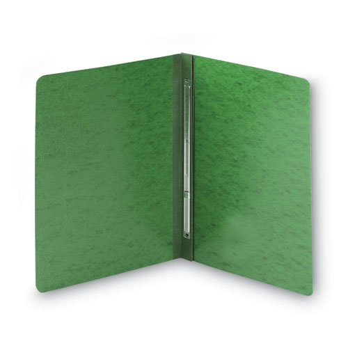 Smead Prong Fastener Premium Pressboard Report Cover, Two-Piece Prong Fastener, 3" Capacity, 8.5 x 11, Green/Green (81452)