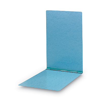 Smead Prong Fastener Premium Pressboard Report Cover, Two-Prong Fastener, 3" Capacity, 11 x 17, Blue/Blue (SMD81078)