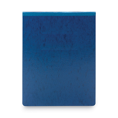 Smead Prong Fastener  Premium Pressboard Report Cover, Two-Prong Fastener: 2" Capacity, 8.5 x 11, Dark Blue/Dark Blue (SMD81354)