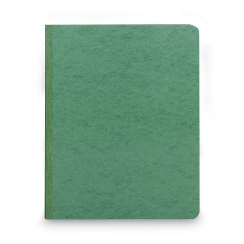 Smead Prong Fastener Premium Pressboard Report Cover, Two-Piece Prong Fastener, 3" Capacity, 8.5 x 11, Green/Green (81452)