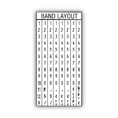 Garvey Pricemarker Kit, Model 22-8, 1-Line, 8 Characters/Line, 0.81 x 0.44 Label Size (COS090972)