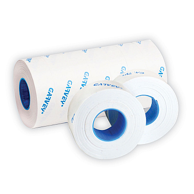 Garvey One-Line Pricemarker Labels, 0.44 x 0.81, White, 1,200/Roll, 3 Rolls/Box (COS090944)