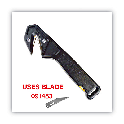 COSCO Band/Strap Knife, Black (COS091482)