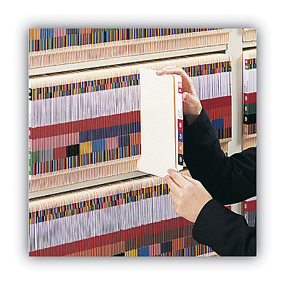 Smead Color-Coded Smartstrip Refill Label Forms, Inkjet Printer, Assorted, 1.5 x 7.5, White, 250/Pack (SMD66006)