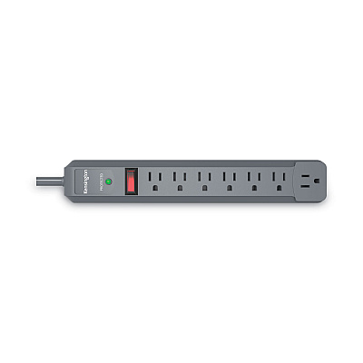 Kensington Guardian Premium Surge Protector, 7 AC Outlets, 6 ft Cord, 540 J, Gray (KMW38217)