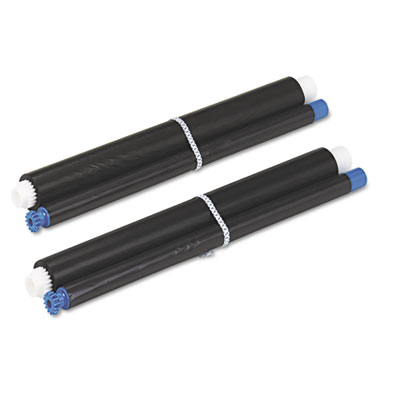 Panasonic KX-FA91 Thermal Film Roll, 80 Page-Yield, Black, 2/Box