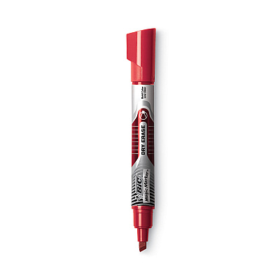 BIC Intensity Advanced Dry Erase Marker, Tank-Style, Broad Chisel Tip, Assorted Colors, Dozen (BICGELITP121AST)
