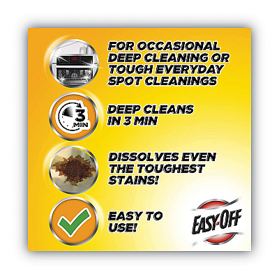 EASY-OFF Heavy Duty Oven Cleaner, Fresh Scent, Foam, 14.5 oz Aerosol Spray (RAC87979)