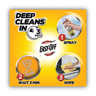 EASY-OFF Heavy Duty Oven Cleaner, Fresh Scent, Foam, 14.5 oz Aerosol Spray (RAC87979)
