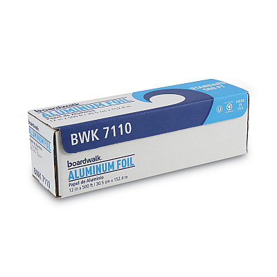 Boardwalk Standard Aluminum Foil Roll, 63 Gauge, 12" x 500 ft (BWK7110)