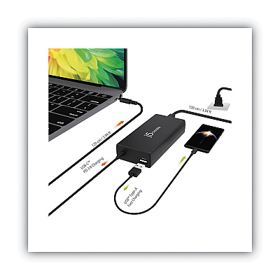 j5create USB-C Super Charger, Black (JCRJUP2290)