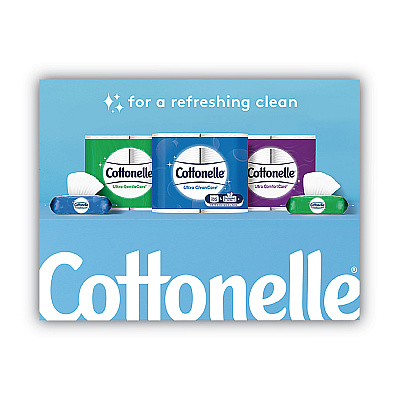 Cottonelle Flushable Wet Wipes, Flip-Top Pack, 5 x 7.25, White, 42 Sheets/Pack, 8 Packs/Carton (KCC51826)