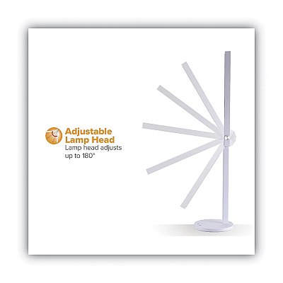 Bostitch Dimmable-Bar LED Desk Lamp, White (BOSVLED1813WH)