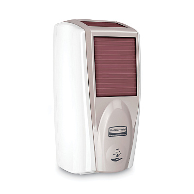 Rubbermaid Commercial AutoFoam with Lumecel Hand Soap Dispenser, 5.51 x 5.51 x 11.22, White/Gray Pearl (RCP1980828)