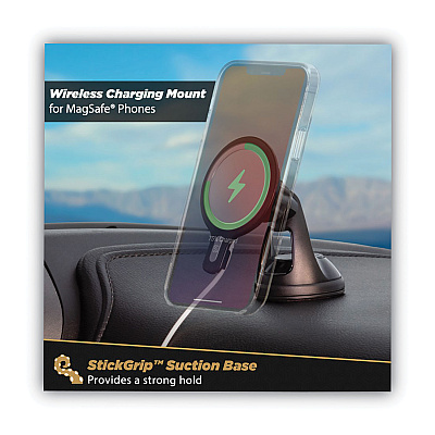 Scosche MagicMount MSC Window/Dash Car Phone Holder Mount Kit for iPhone 12, Black (SOSMSHWDPD20SP)