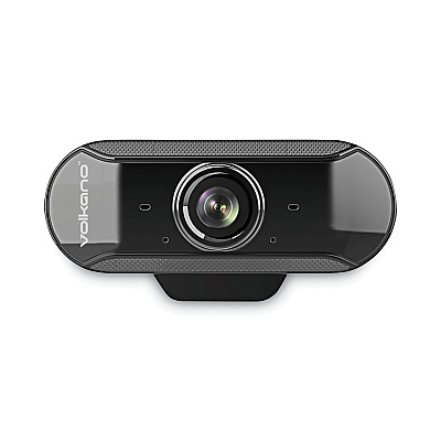 Volkano Zoom Series 1080P Universal Webcam, 1920 pixels x 1080 pixels, Black (VK10102BK)