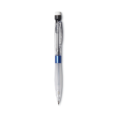 BIC Velocity Max Pencil, 0.5 mm, HB (#2), Black Lead, Gray Barrel, 2/Pack (BICMPMX5P21)