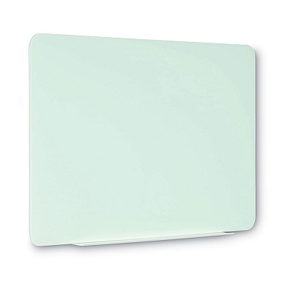 MasterVision Magnetic Glass Dry Erase Board, 36 x 24, Opaque White Surface (BVCGL070101)