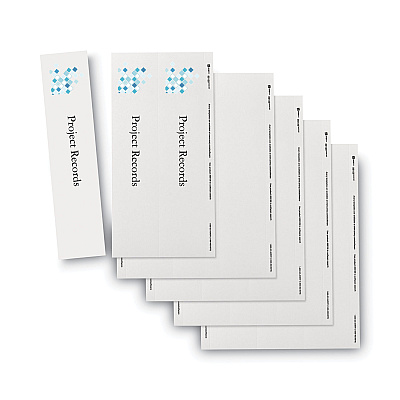 Avery Binder Spine Inserts, 3" Spine Width, 3 Inserts/Sheet, 5 Sheets/Pack (AVE89109)