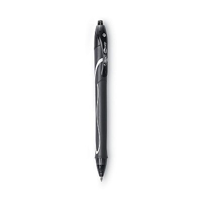 BIC Gel-ocity Quick Dry Gel Pen, Retractable, Fine 0.7 mm, Three Assorted Ink and Barrel Colors, Dozen (BICRGLCG11AST)