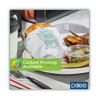 Dixie All-Purpose Food Wrap, Dry Wax Paper, 15 x 16, White, 1,000 Sheets/Pack, 3 Packs/Carton (DXEGRC1516)
