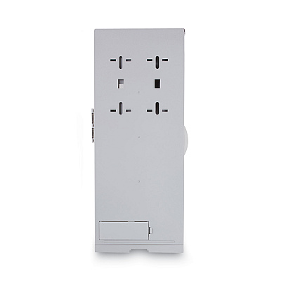 Dixie SmartStock Utensil Dispenser, Forks, 10 x 8.78 x 24.75, Smoke (DXESSFPD120)
